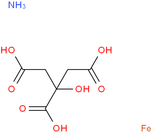 Ferric ammonium citrate；Ammonium ferric citrate