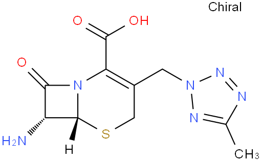 (6R,7R)-7-Amino-3-((5-methyl-2H-tetrazol-2-yl)methyl)-8-oxo-5-thia-1-azabicyclo[4.2.0]oct-2-ene-2-carboxylic acid