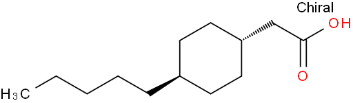 2-(Trans-4-pentylcyclohexyl)acetic acid