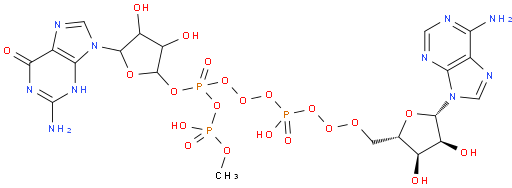 [(2R,3S,4R,5R)-5-(2-amino-6-oxo-3H-purin-9-yl)-3,4-dihydroxyoxolan-2-yl]methyl [[[(2R,3S,4R,5R)-5-(6-aminopurin-9-yl)-3,4-dihydroxyoxolan-2-yl]methoxy-hydroxyphosphoryl]oxy-hydroxyphosphoryl] hydrogen phosphate