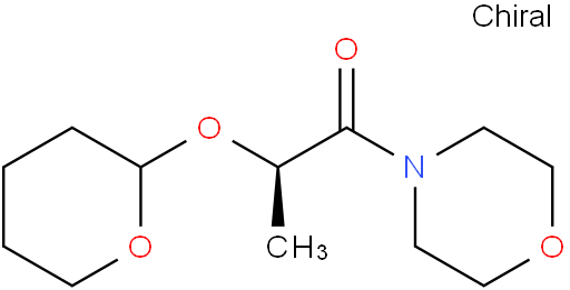 (2R)-1-Morpholino-2-((tetrahydro-2H-pyran-2-yl)oxy)propan-1-one