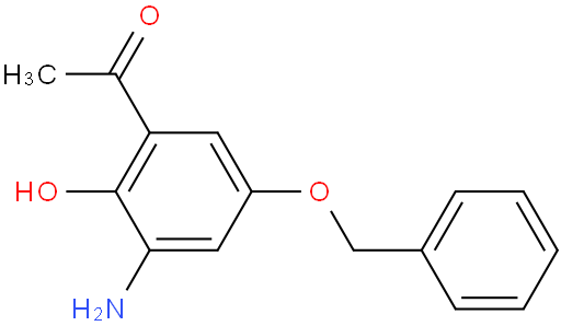 1-(3-Amino-5-(benzyloxy)-2-hydroxyphenyl)ethanone