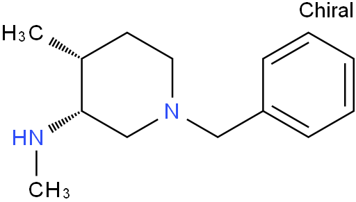 (3R,4R)-1-Benzyl-N,4-dimethylpiperidin-3-amine