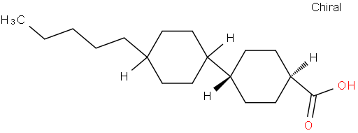 trans-4'-Pentyl-(1,1'-bicyclohexyl)-4-carboxylic acid