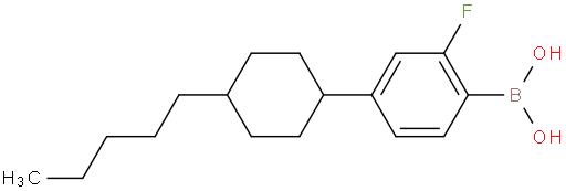 2-Fluoro-4-(trans-4-pentylcyclohexyl)phenylboronic acid