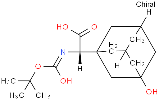 (alphaS)-alpha-[[(1,1-Dimethylethoxy)carbonyl]amino]-3-hydroxytricyclo[3.3.1.13,7]decane-1-acetic acid