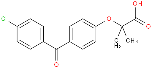 2-(4-(4-Chlorobenzoyl)phenoxy)-2-methylpropanoic acid