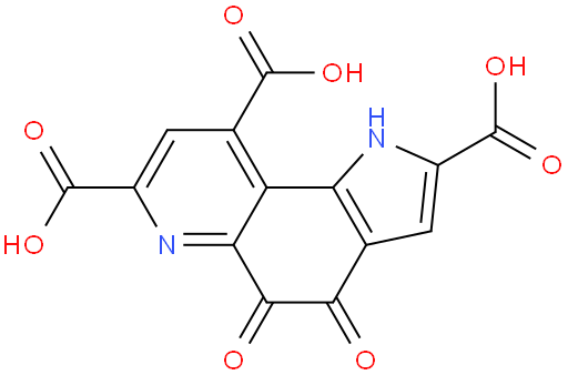 4,5-Dioxo-4,5-dihydro-1H-pyrrolo[2,3-f]quinoline-2,7,9-tricarboxylic acid