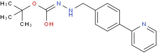 2-[[4-(2-吡啶基)苯基]甲基]-肼羧酸-(1,1-二甲基)乙酯