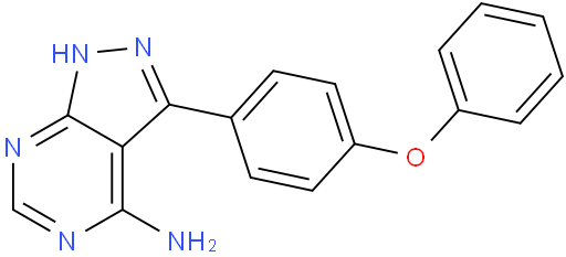 3-(4-苯氧基苯基)-2H-吡唑并[3,4-d]嘧啶-4-胺