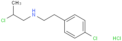 1-[[2-(4-氯苯基)乙基]氨基]-2-氯丙烷盐酸盐