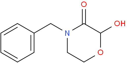 4-苄基-2-羟基-吗啉-3-酮