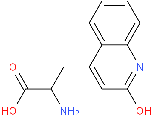 2-氨基-3-(1,2-二氢-2-氧喹啉-4-基)丙酸