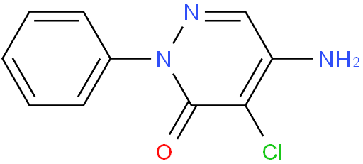 1-苯基-4-氨基-5-氯-6-哒酮