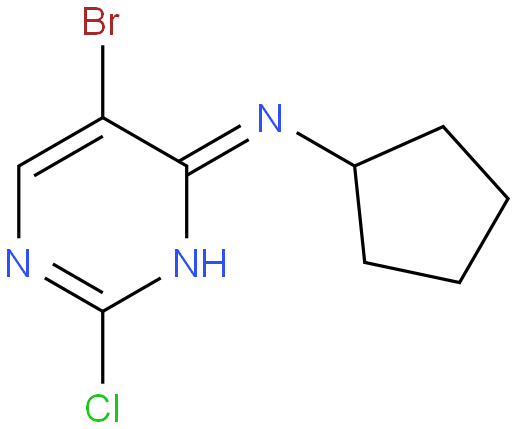 5-溴-2-氯-N-环戊基嘧啶-4-胺