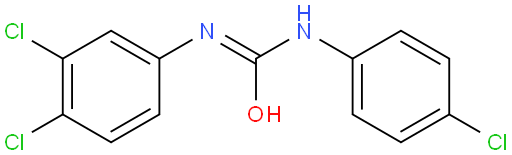 N-(4-氯苯基)-N'-(3,4-二氯苯基)脲