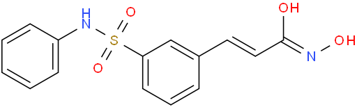 (E)-N-羟基-3-(3-(N-苯基氨基磺酰基)苯基)丙烯酰胺