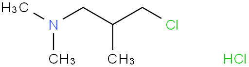 3-二甲氨基-2-甲基-1-氯丙烷盐酸盐