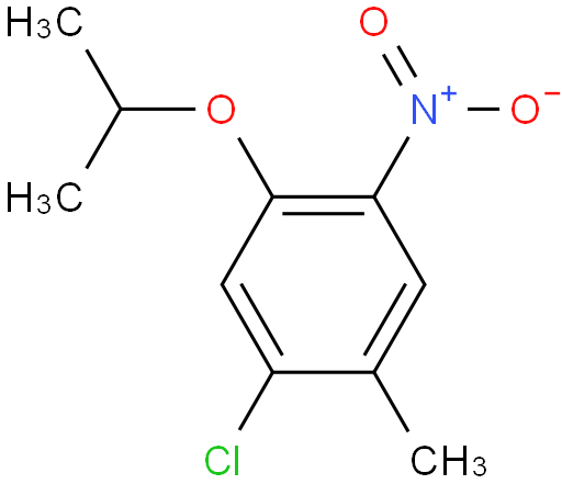 2-氯-4-异丙氧基-5-硝基-甲基苯