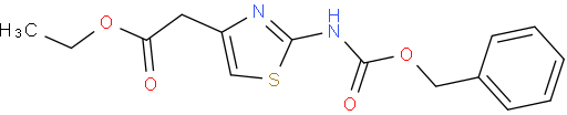 2-(2-苄氧羰基氨基噻唑-4-基)乙酸乙酯