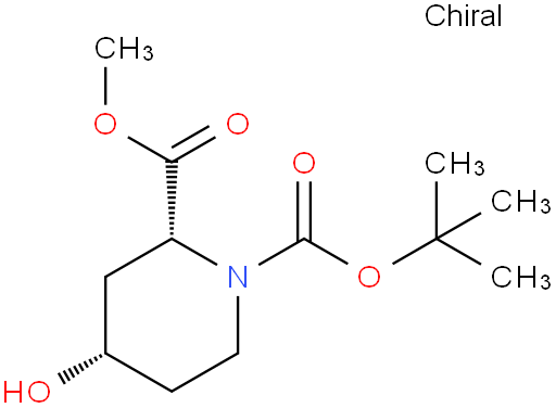 (2R,4S)-N-BOC-4-羟基哌啶-2-甲酸甲酯