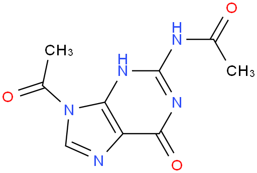 N,9-二乙酰鸟嘌呤