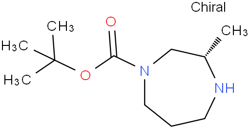 (S)-1-BOC-2-甲基-[1,4]二氮杂环庚烷