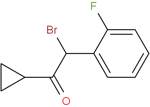 2-溴-2-(2-氟苯基)-1-环丙基乙酮