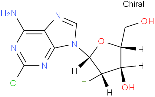 2-氯-9-(2-去氧-2-氟-bata-D-阿拉伯呋喃)-9H-嘌呤-6-胺