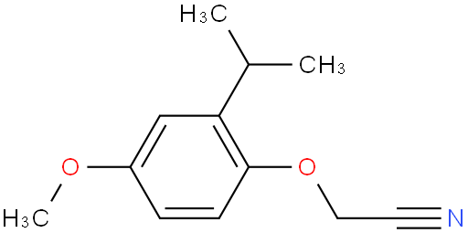 2-(2-异丙基-4-甲氧基苯氧基)乙腈