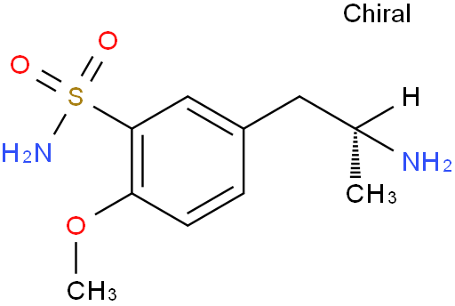 R-(-)-5-(2-氨基丙基)-2-甲氧基苯磺酰胺