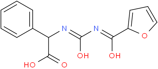 alpha-(2-呋喃甲酰)脲基苯乙酸