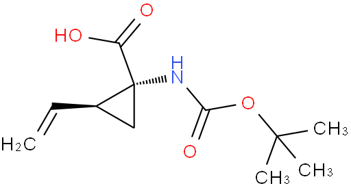 (1R,2S)-1-叔丁氧羰基氨基-2-乙烯基环丙烷甲酸