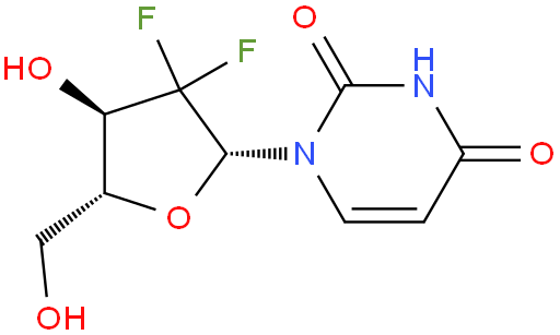 2'-脱氧-2',2'-二氟尿嘧啶核苷