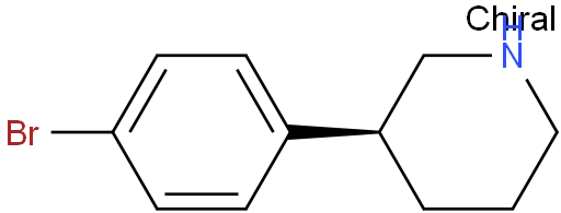 (S)-3-(4-溴苯基)哌啶