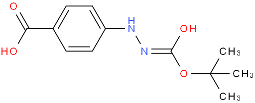 4-叔丁氧羰肼基苯甲酸