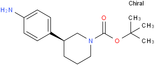 (3S)-3-(4-氨基苯基)-1-哌啶甲酸叔丁酯