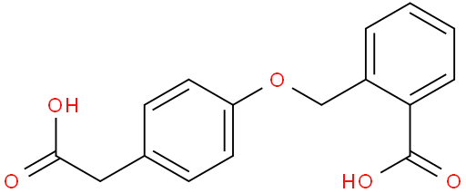 2-[(4-羧甲基苯氧基)甲基]苯甲酸