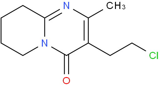 3-(2-氯乙基)-2-甲基-6,7,8,9-四氢-4H-吡啶[1,2-a]并嘧啶-4-酮