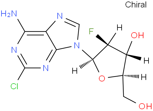 2-氯-9-(2-去氧-2-氟-bata-D-阿拉伯呋喃)-9H-嘌呤-6-胺