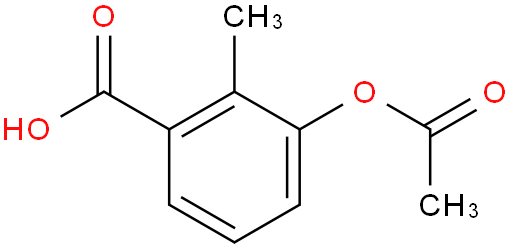 2-甲基-3-乙酰氧基苯甲酸