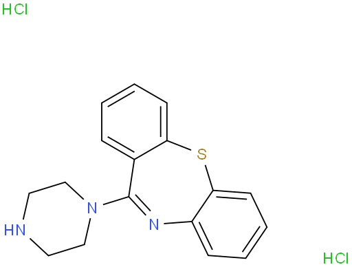 11-哌嗪-二苯并[b.f][1.4]硫氮杂卓二盐酸盐