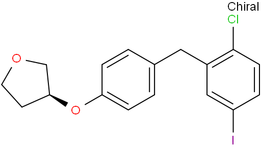 (S)-3-(4-(5-碘-2-氯苄基)苯氧基)四氢呋喃