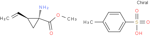 (1R,2S)-1-氨基-2-乙烯基环丙烷甲酸甲酯 4-甲基苯磺酸盐