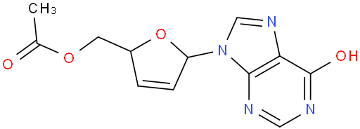 (5-(6-氧代-3H-嘌呤-9(6H)-基)-2,5-二氢呋喃-2-基)甲基乙酸酯