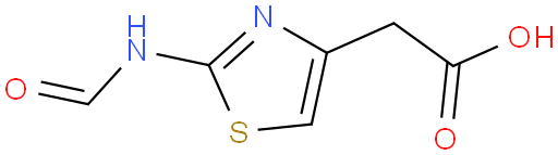 2-(2-甲酰氨基噻唑-4-基)乙酸