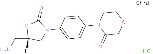 4-[4-[(5S)-5-(氨基甲基)-2-氧代-3-恶唑烷基]苯基]-3-吗啉酮盐酸盐