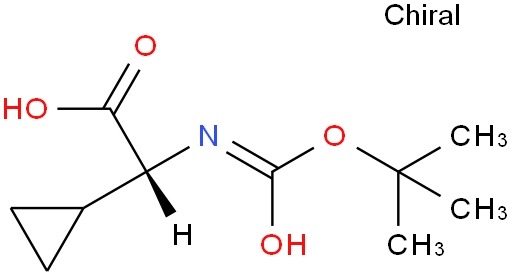 Boc-D-环丙基甘氨酸