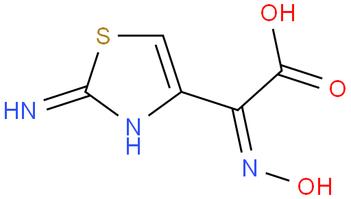 2-(2-Aminothiazole-4-yl)-2-hydroxyiminoacetic acid