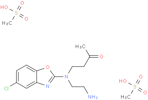 4-((2-aMinoethyl)(5-chlorobenzo[d]oxazol-2-yl)aMino)butan-2-one (diMethanesulfonate)